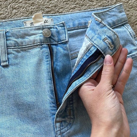 Madewell Slim Demi-Boot Jeans Bellmeade Wash W’s 25 High Rise - Picture 10 of 16